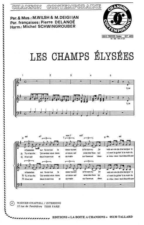 CHAMPS-ELYSEES (LES)