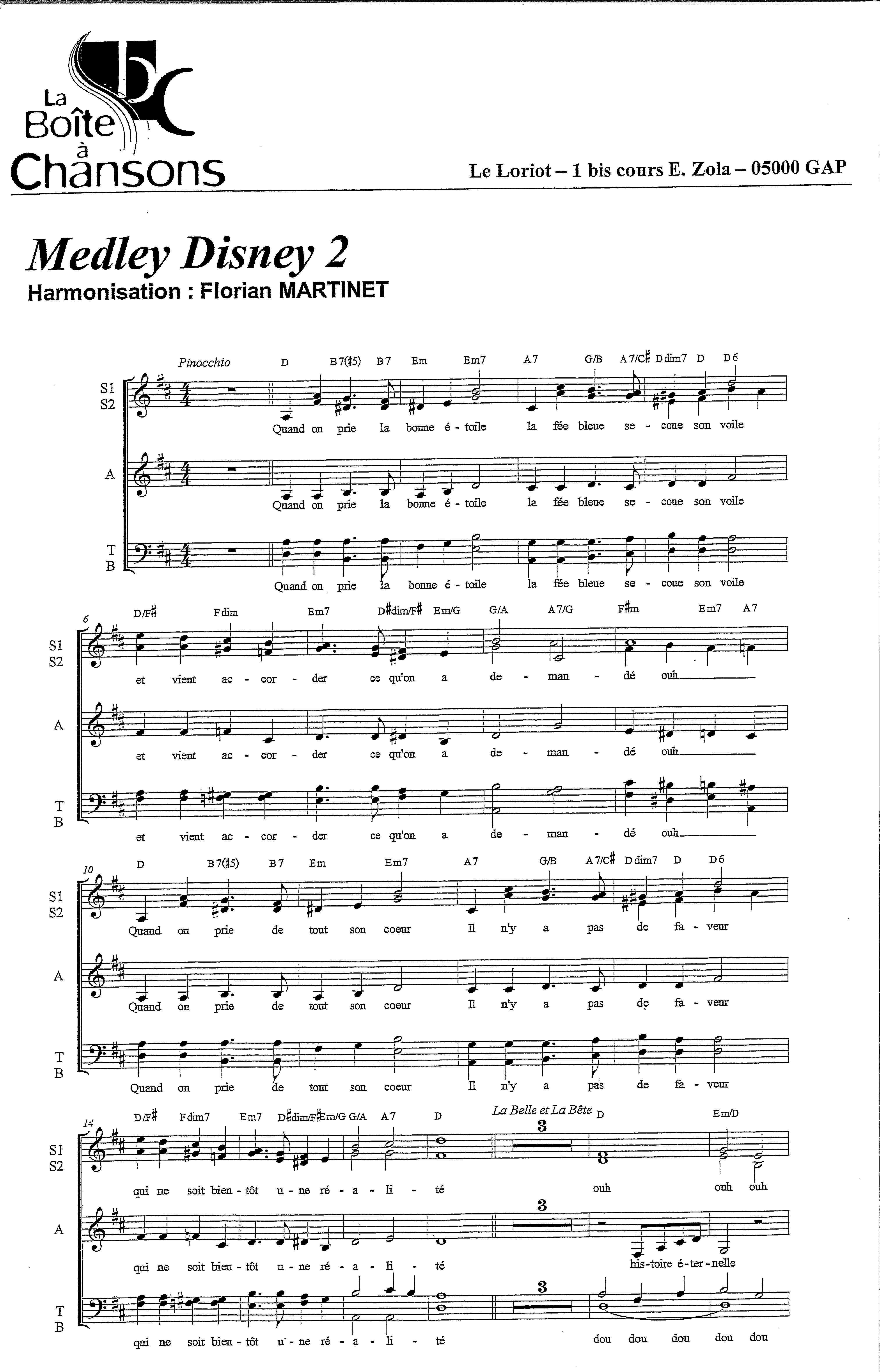MEDLEY DISNEY 2