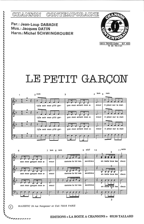 PETIT GARCON (LE)