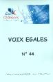 ALBUM VOIX EGALES N° 44